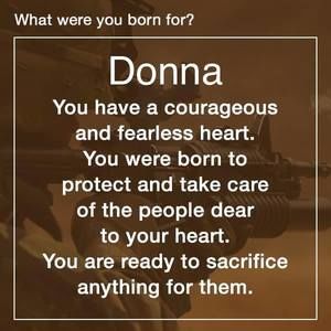 Meet your Posher, Donna